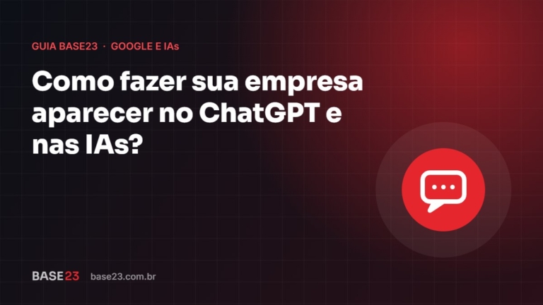 Como fazer minha empresa aparecer no ChatGPT e em outras IAs?